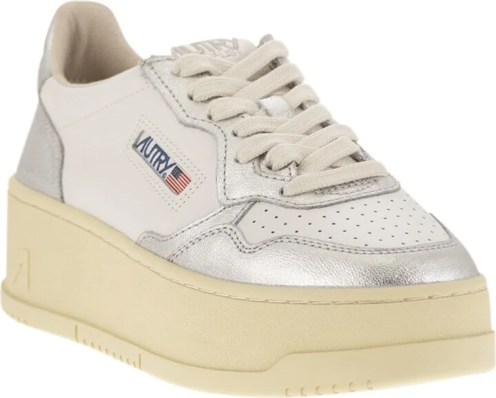 Medalist Platform - Leather Trainers - Image 2