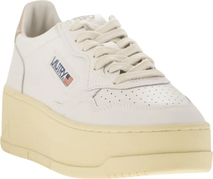 Medalist Platform - Leather Trainers - Image 2