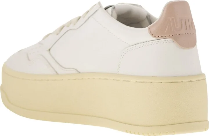 Medalist Platform - Leather Trainers - Image 3