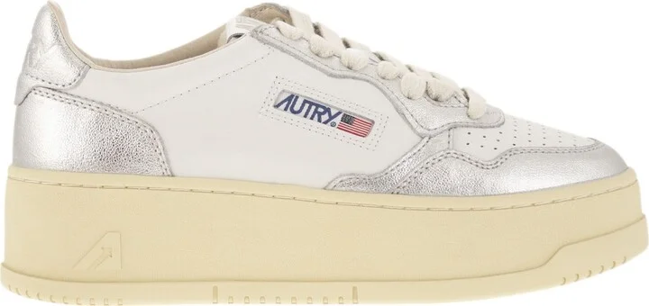 Medalist Platform - Leather Trainers