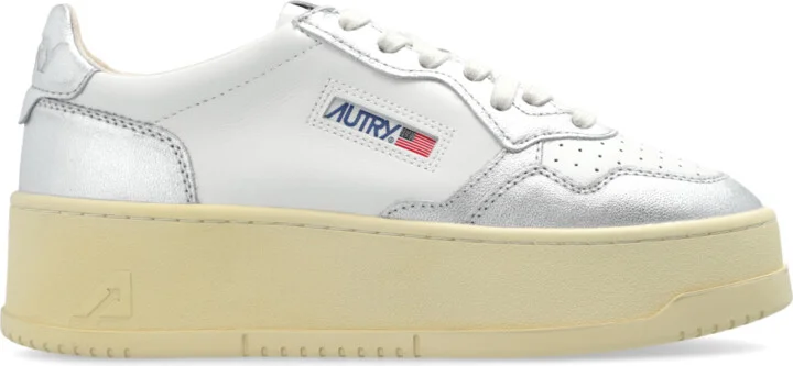 ‘Medalist’ Platform Sneakers, , - White