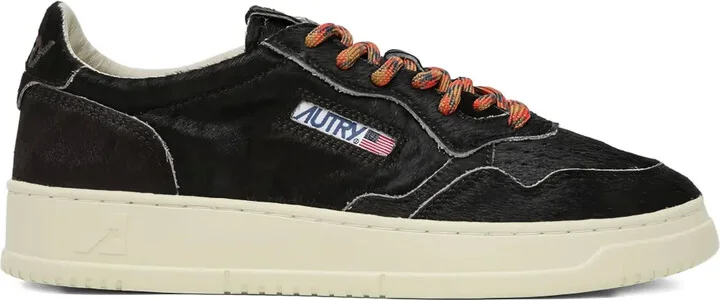 Medalist pony-hair sneakers