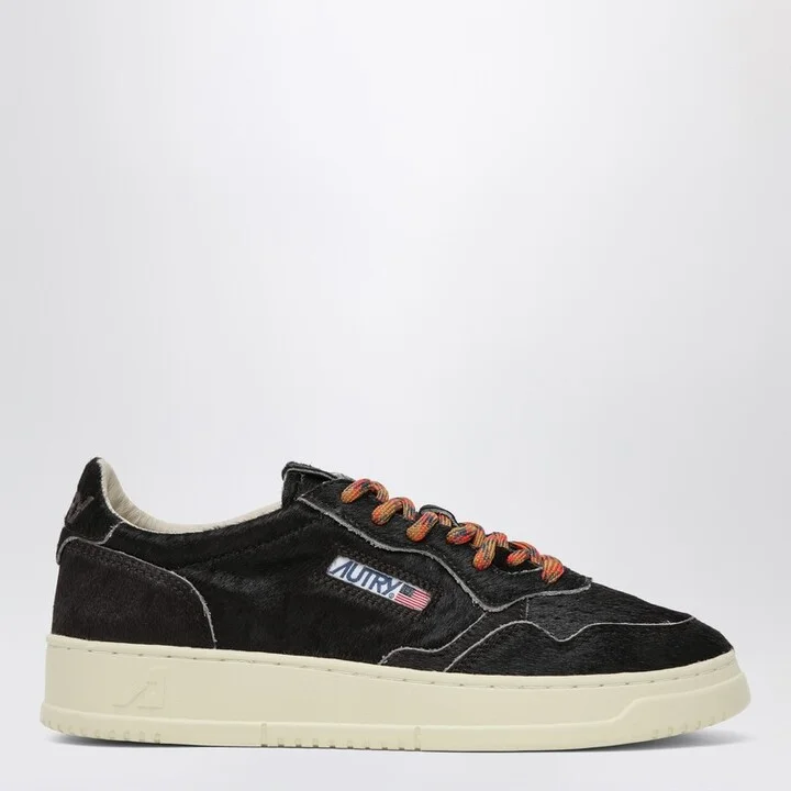 Medalist sneakers in Chocolate pony skin