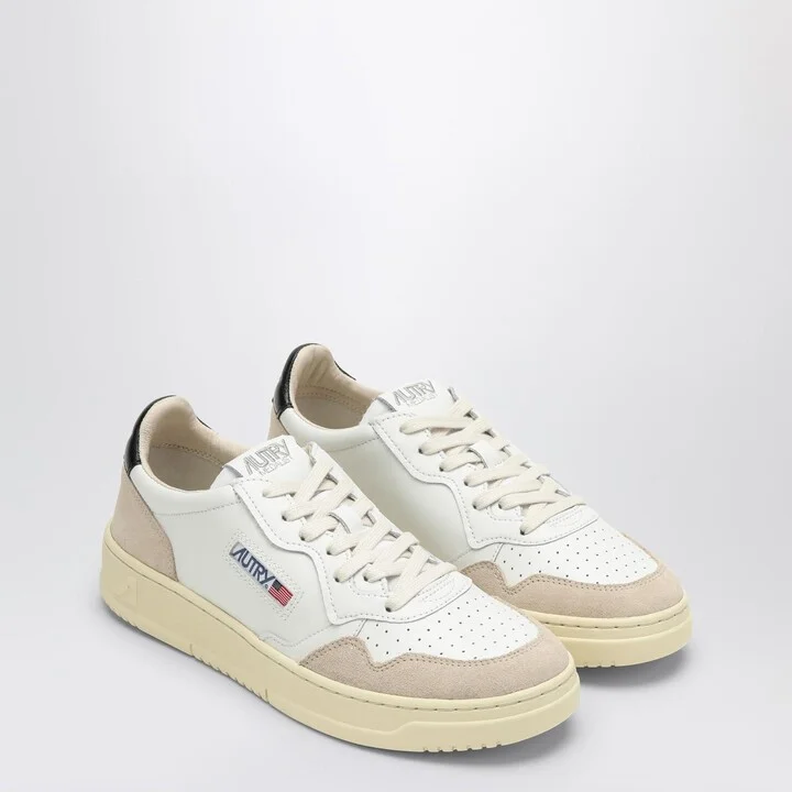 Medalist Sneakers In White\/black Leather - Image 2