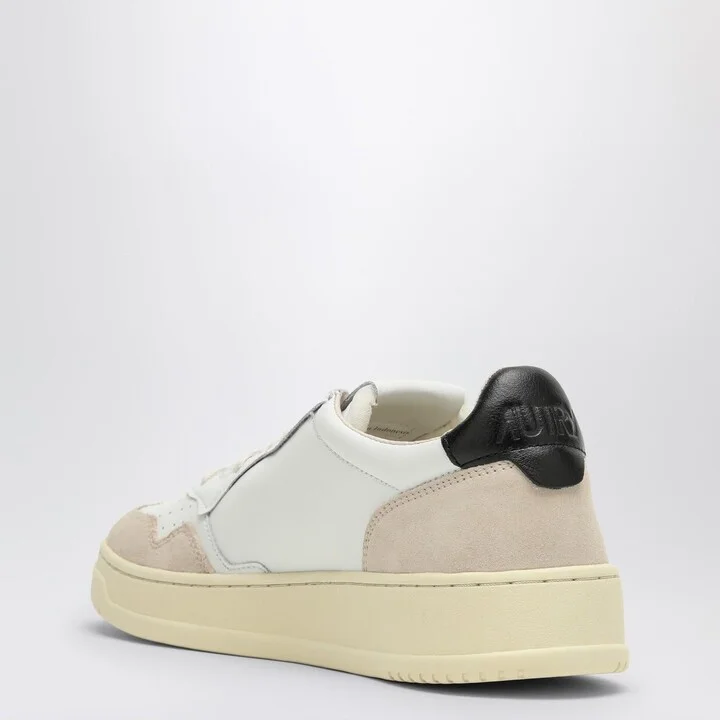 Medalist Sneakers In White\/black Leather - Image 4