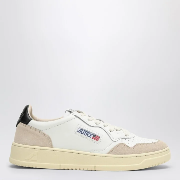 Medalist Sneakers In White\/black Leather