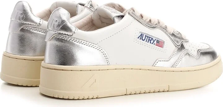 'medalist' Sneakers With Silver Inserts - Image 3