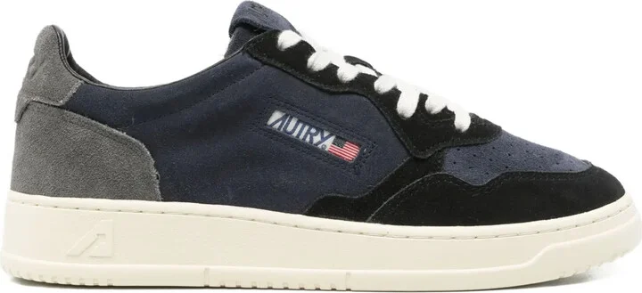 Medalist suede sneakers