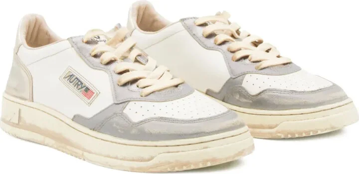 Medallist lace-up leather sneakers - Image 2