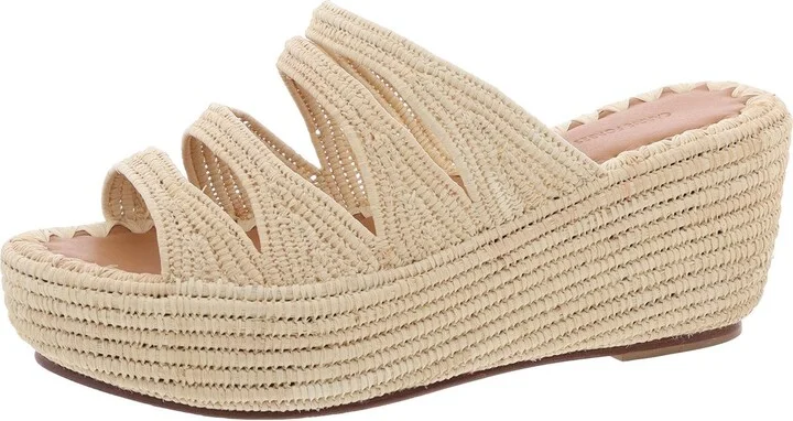 Medi Womens Strappy Man Made Platform Sandals
