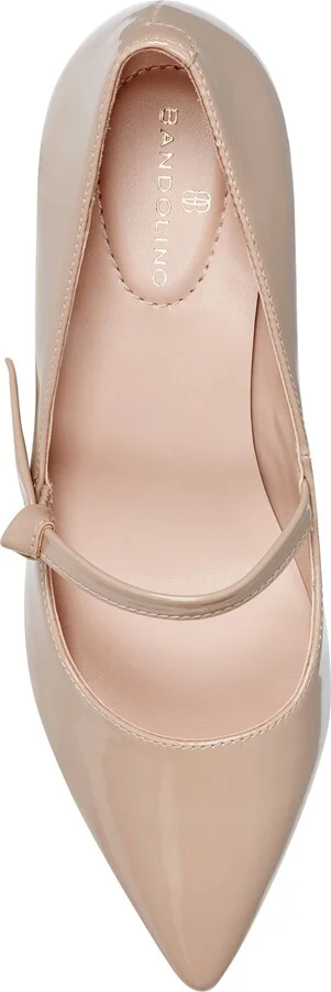 Medley Mary Jane Pointed Toe Kitten Heel Pump - Image 3
