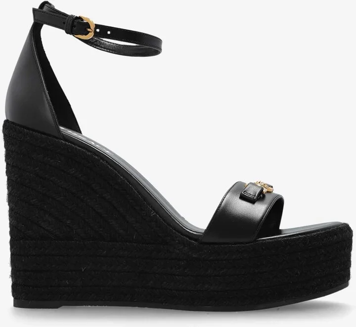 Medusa 120 Leather Wedge Sandals