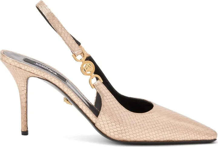 Medusa '95 85mm leather pumps