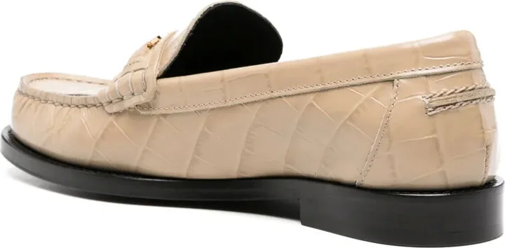 Medusa '95 crocodile-embossed loafers - Image 3