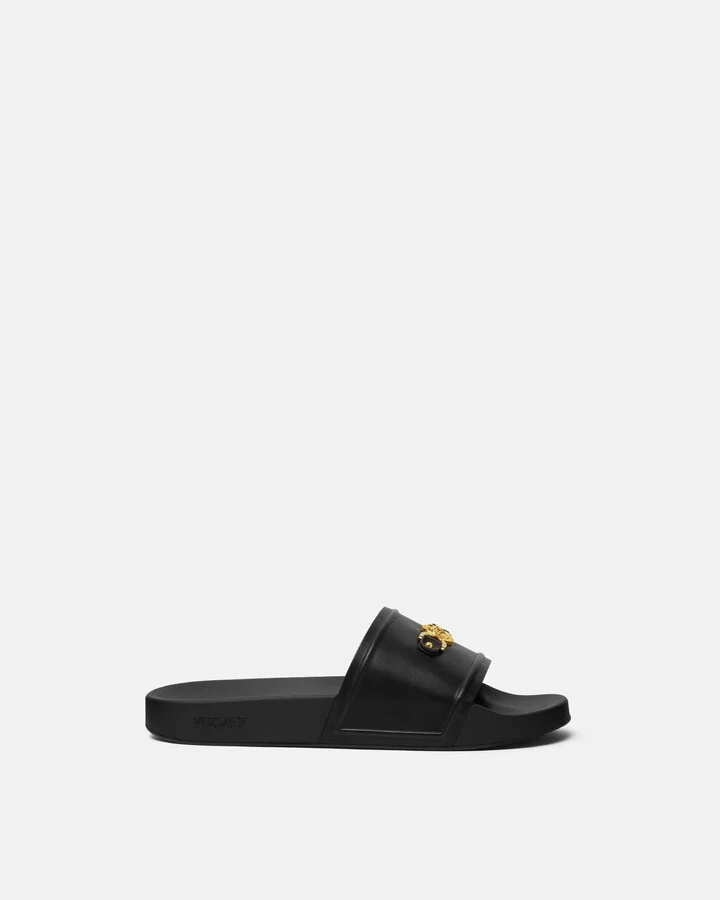 Medusa '95 Leather Sliders