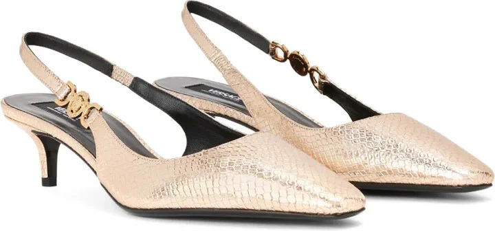 Medusa '95 leather slingback pumps - Image 2