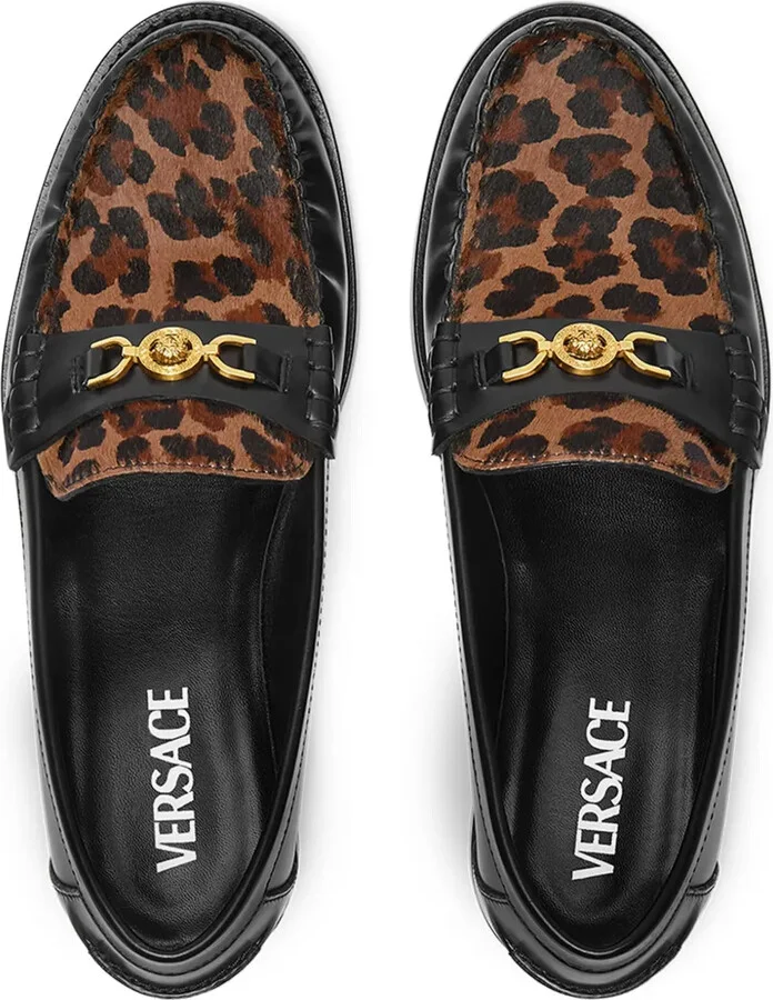 Medusa '95 leopard loafers - Image 3
