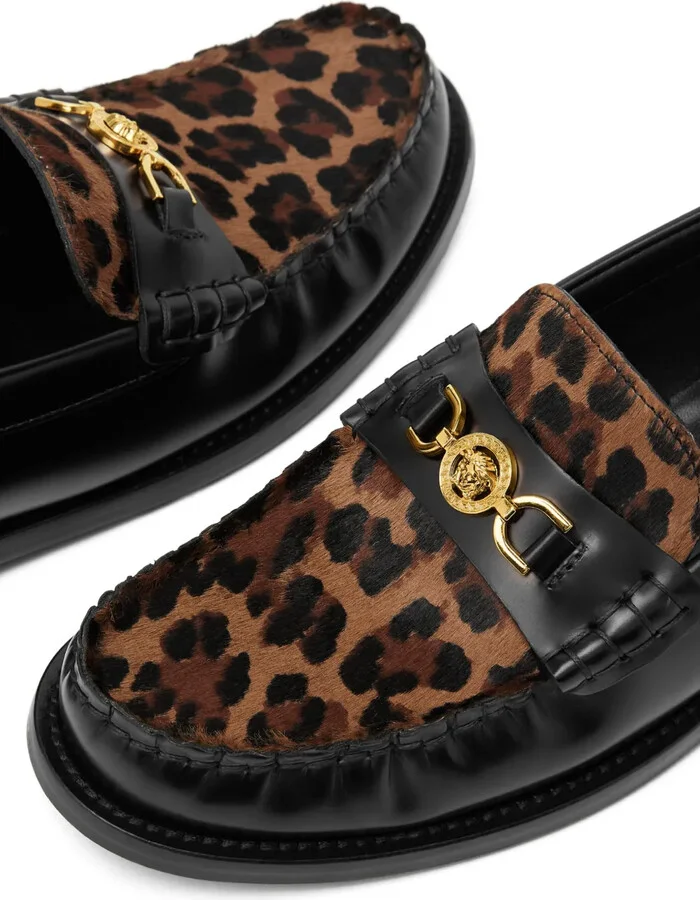 Medusa '95 leopard loafers - Image 4