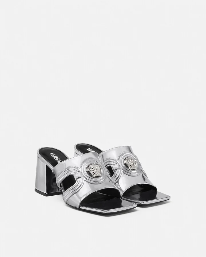 Medusa '95 Metallic Mules 70 mm - Image 2