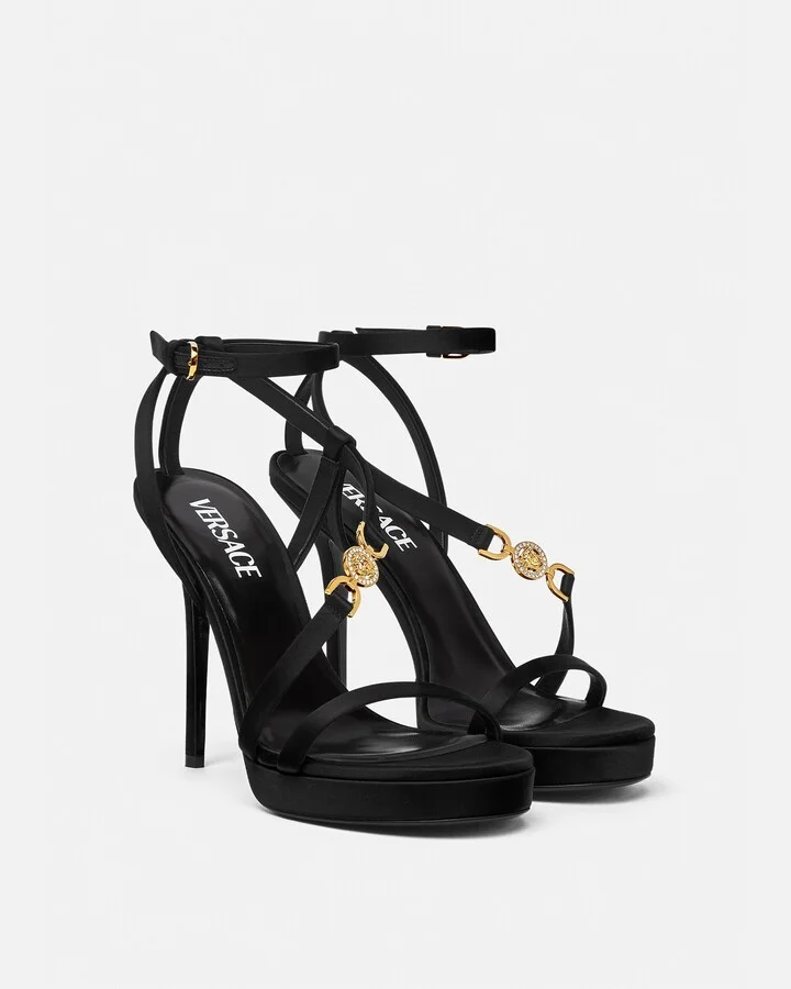 Medusa '95 Satin Sandals 115 mm - Image 2