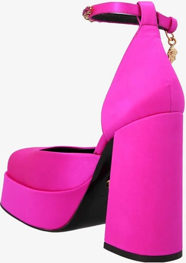 Medusa Aevitas 120 Satin Platform Pumps - Image 2