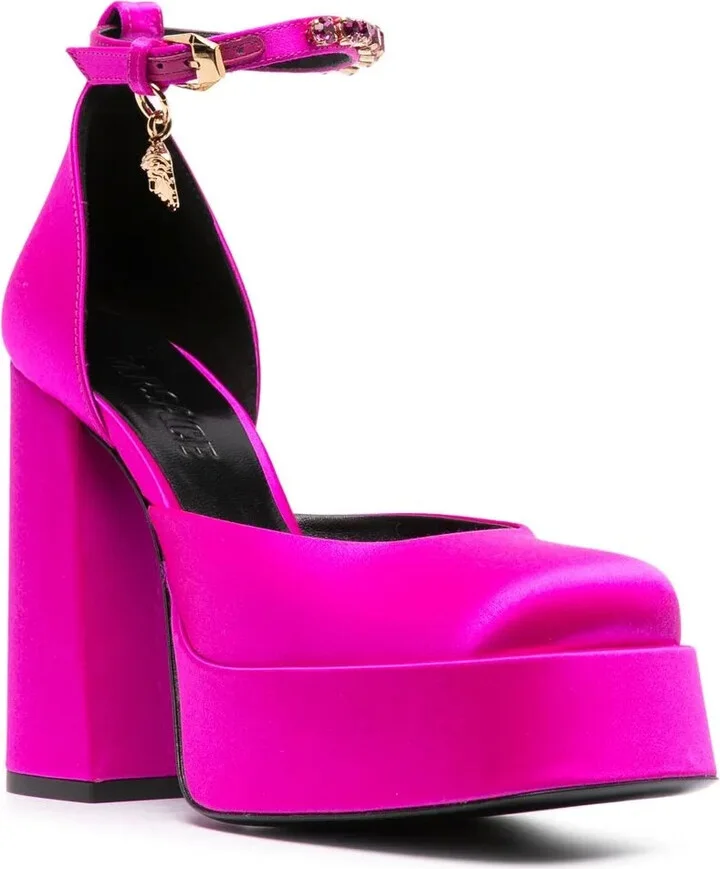 Medusa Aevitas 125mm satin pumps - Image 2