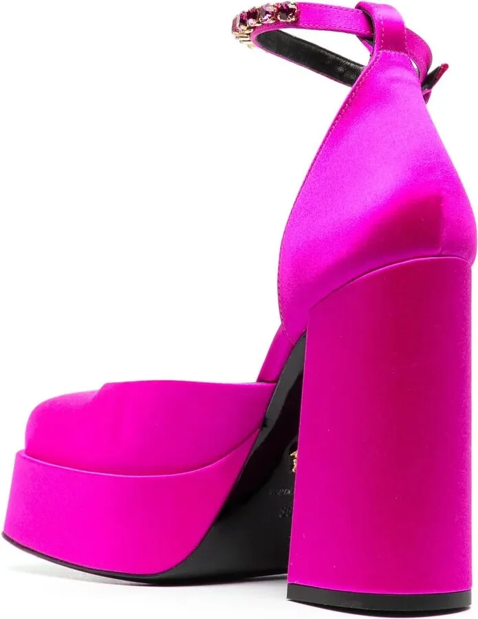 Medusa Aevitas 125mm satin pumps - Image 3
