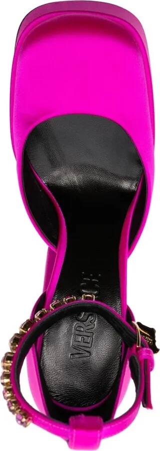 Medusa Aevitas 125mm satin pumps - Image 4