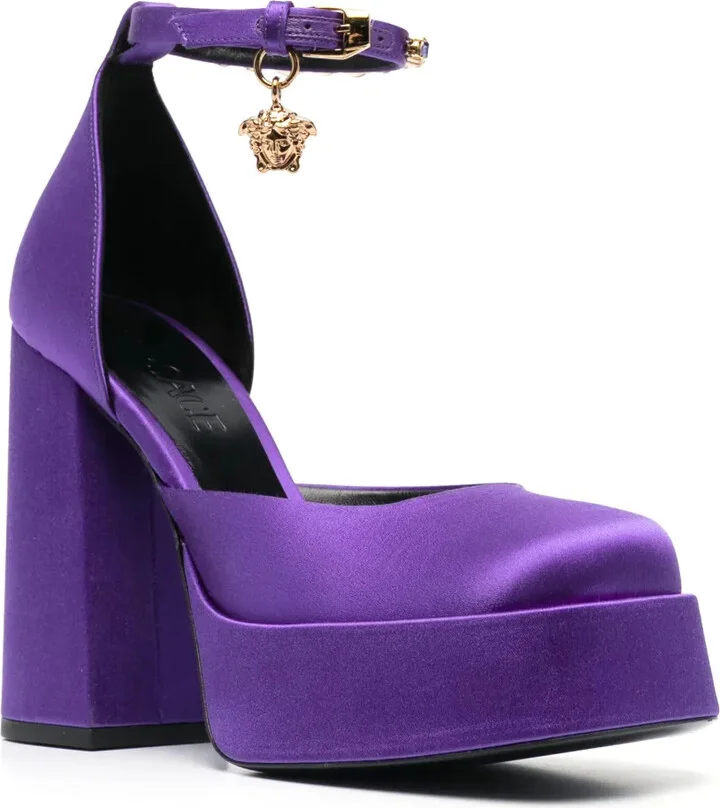 Medusa Aevitas 125mm satin pumps - Image 2