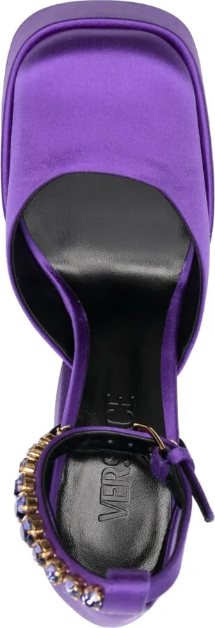 Medusa Aevitas 125mm satin pumps - Image 4