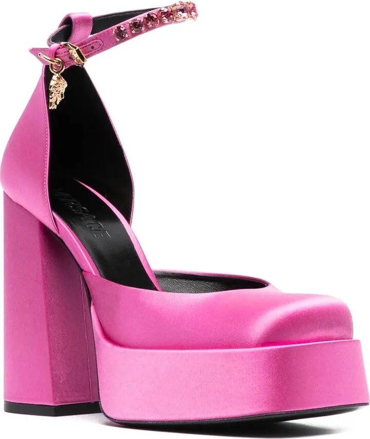 Medusa Aevitas crystal-embellished pumps - Image 2
