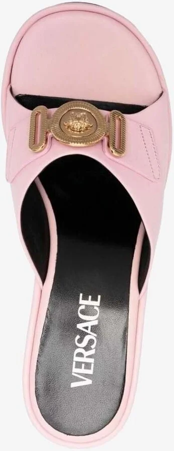 Medusa Biggie 100 Calf Leather Mules - Image 2