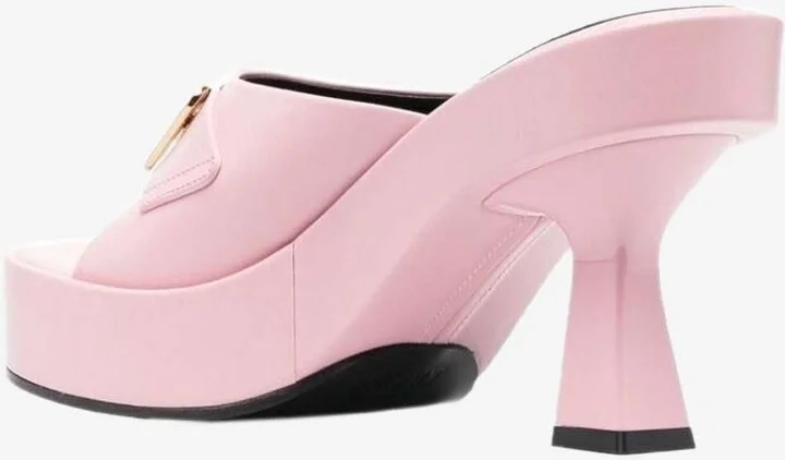 Medusa Biggie 100 Calf Leather Mules - Image 3