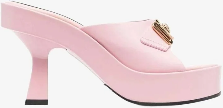 Medusa Biggie 100 Calf Leather Mules