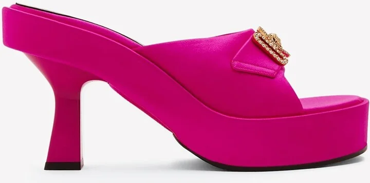 Medusa Biggie 100 Satin Mules