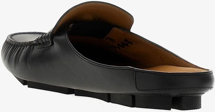 Medusa Biggie Calf Leather Mules - Image 2