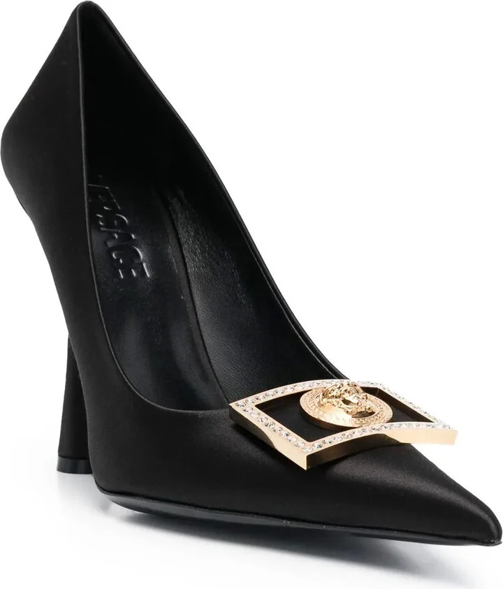 Medusa Biggie crystal-embellished pumps - Image 2