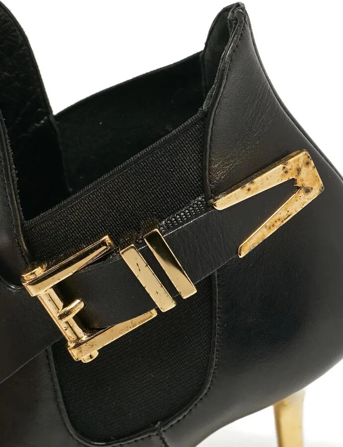 Medusa buckle pointed-toe boots - Image 5