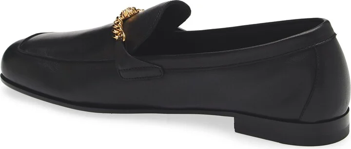 Medusa Chain Leather Loafer - Image 2
