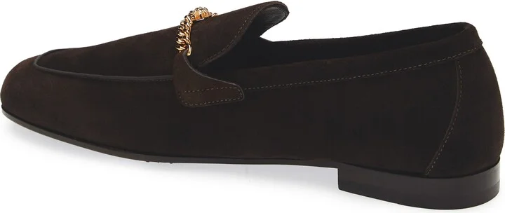 Medusa Chain Suede Loafer - Image 2