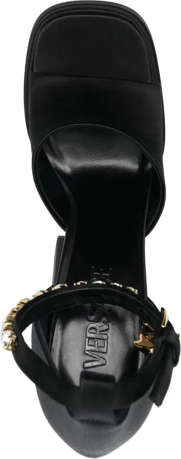 Medusa charm platform sandals - Image 4