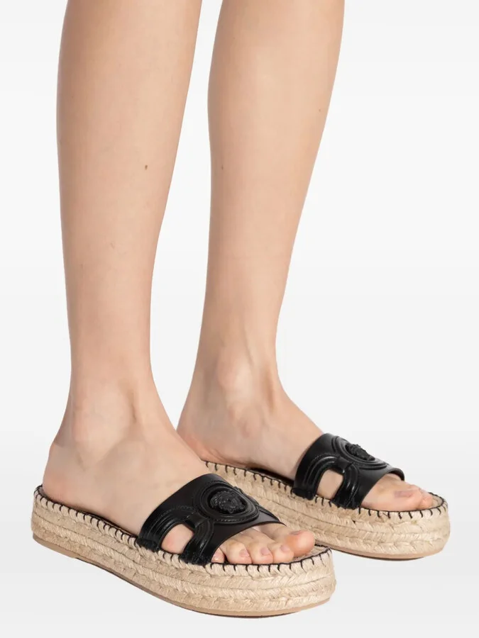 Medusa espadrille slides - Image 5