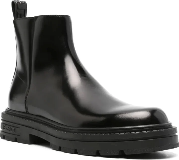 Medusa Head leather boots - Image 2