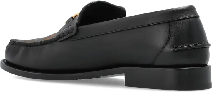 Medusa-head leather loafers - Image 4