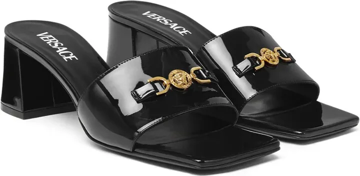 Medusa-head leather mules - Image 2