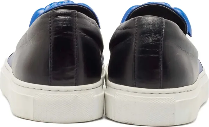 Medusa Head leather slip-on sneakers - Image 4