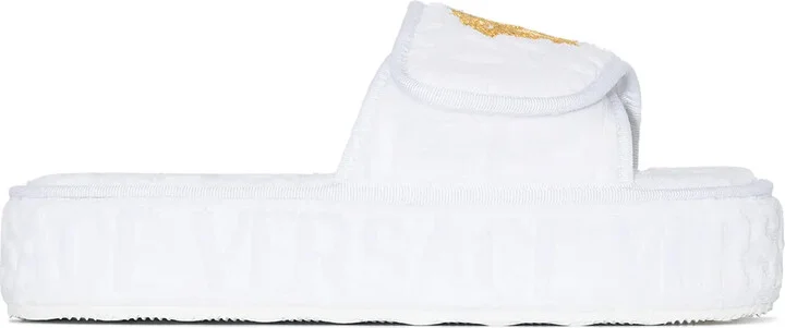 Medusa Head platform slippers