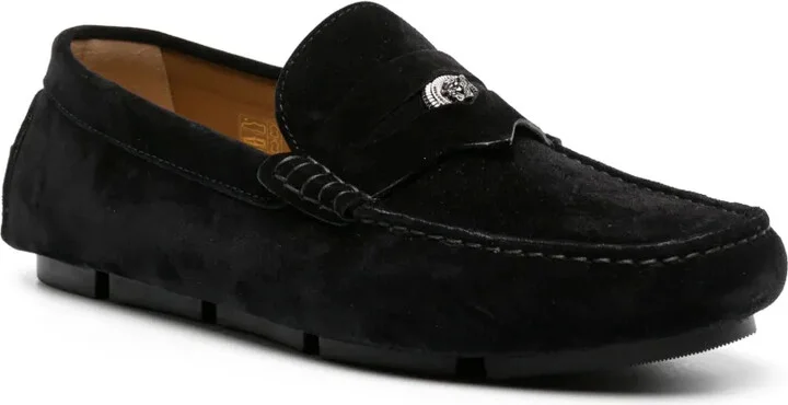 Medusa Head suede loafers - Image 2