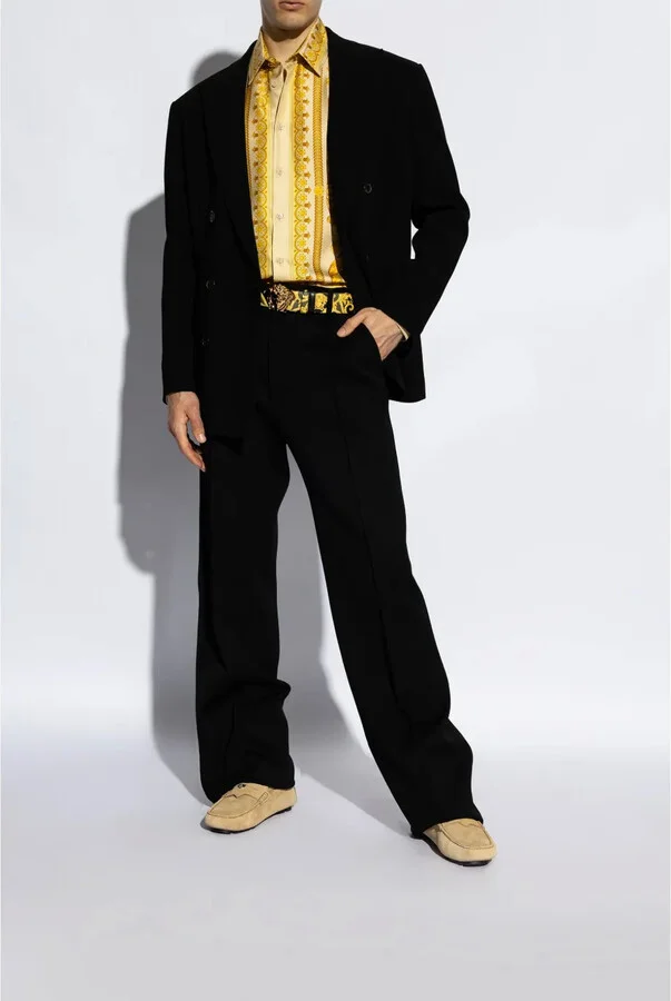 Medusa Head suede loafers - Image 3