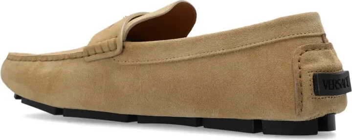 Medusa Head suede loafers - Image 5